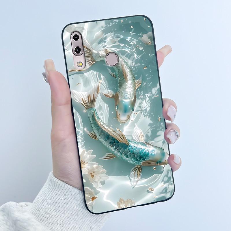 Für ASUS Zenfone 5 ZE620KL ZF620KL X00QD 5z ZS620KL Z01RD Hülle Luxus Süßes Liebes Kaninchen Lustig Schwarz Weiche TPU Silikon Rückseite