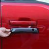 Glossy Black 4PCS Exterior Door Handle Cover Trim For Ford F-150 F150 2021 2022