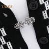 3 Pcs Shawl Collar Clip Buttons Retro Design Sweater Cardigan Clips Electroplated 3 Styles Shawl Closures Buckles Clothes DIY Supplies