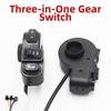 3 In1 Motorcycle Switch Universal Electric Vehicle Handlebar Switch  For 22mm Handlebars