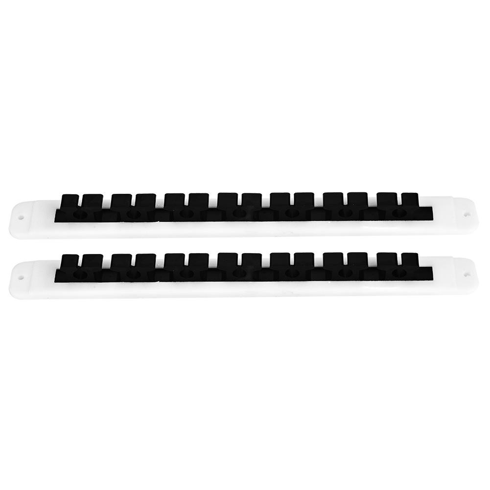 2pcs Fishing Rod Pole Reel Holder Garage Ceiling Mount Rods Rack Organizer