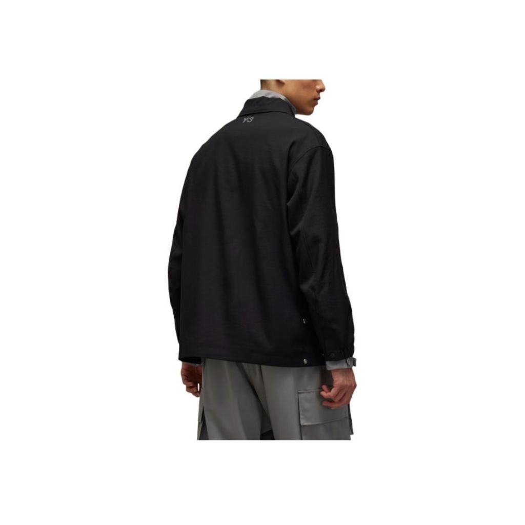 Y-3 Sport Uniform 3-Stripes Jacket Black Men Outerwear JF6697