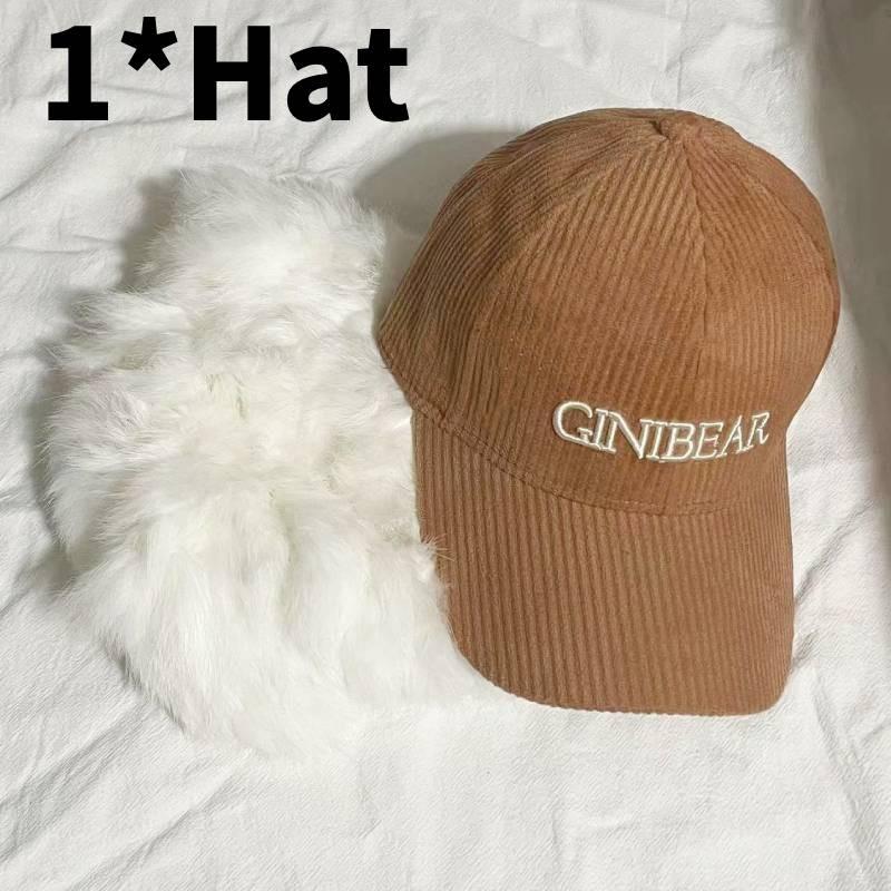 Letter Ginibear Printing Embroidery Baseball Cap Peaked Caps Casual Fashion