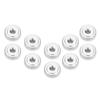 10Pcs GB807 M4 M5 M6 M8 M10 Handle Nut Knurled Thumb Nuts(M3)