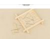 Tingxiang S925 Sterling Silver Triangle Bead Earring Hooks - Women's Simple Empty Settings Jewelry