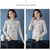 Women's Loose-fitting Oversized Short-sleeved Round-neck Long-sleeved Knitted Top for Spring and Autumn
