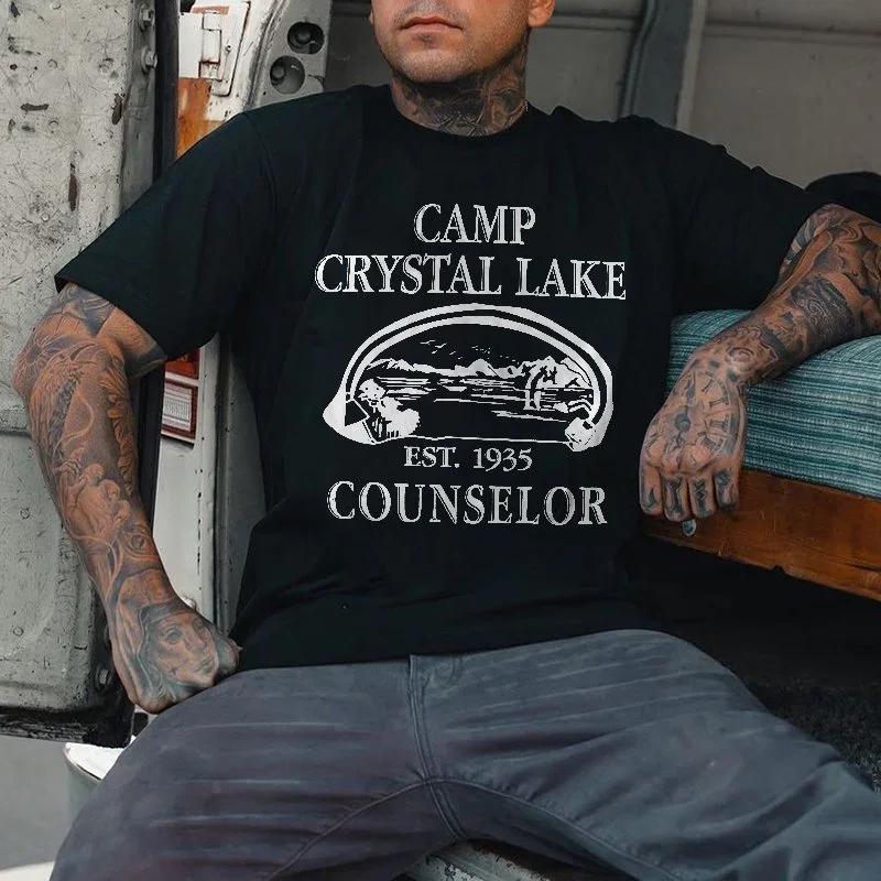 Gothic Harajuku Retro Men Tshirt Punk Rock Horror Shirts Male Vintage Loose Hip-hop Tops Summer Oversized T Shirt Camisetas