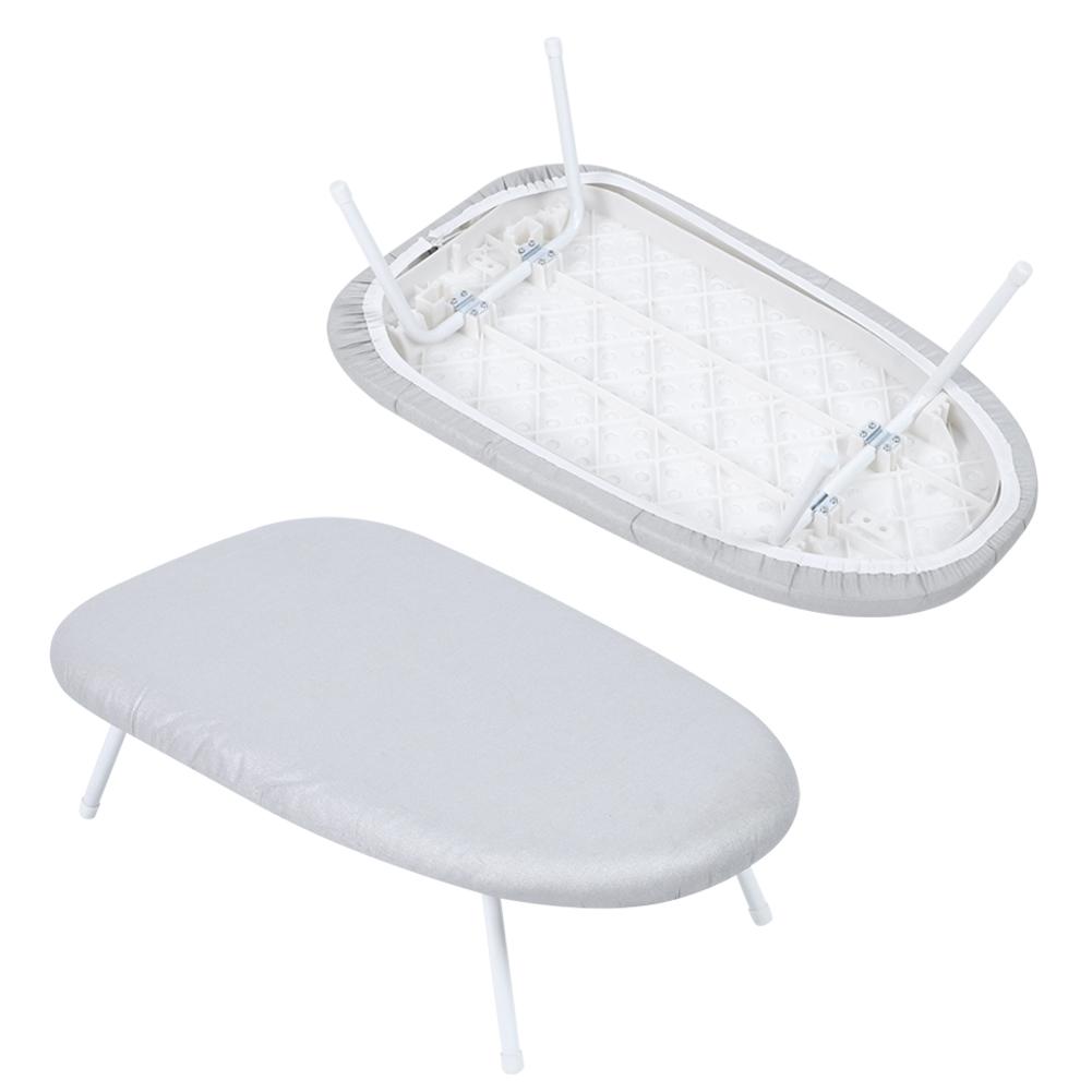 Skládací mini domácí žehlicí prkno z ocelových trubek, stolní žehlicí stůl pro domácí použití