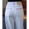High Waist Gerade Jeans für Damen Helle Waschung Frühling Herbst Mode Bequem