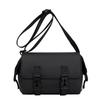 Trendy Black Casual Shoulder Bag With Ample Space Ideal For Daily Use And Gym Activities