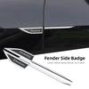 Car Metal Emblem Door Mudguard Sticker Auto Body Decoration For Mercedes Benz AMG A C E W203 W205 W206 W211 W220 W212 W201 W210 DZ0