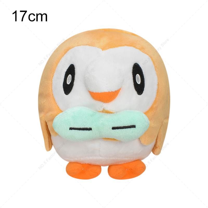 5 Styles Alola Vulpix Mimikyu Litten Rowlet Popplio Plush Doll Stuffed Toy For Children Best Gift 16-20cm
