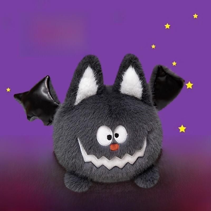 Halloween Ghost Pumpkin Plush Toy With Soft Short Hair For Holiday Decorations And Kids
