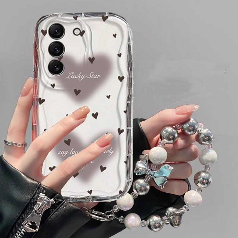 INS Love Heart Bracelet Case For Huawei Honor X5C X7D X9D 400 200 Pro 90 Lite X6B X8B X7B X9B X5B X6C X8C X6A X8A X5 X8 X7A X9C