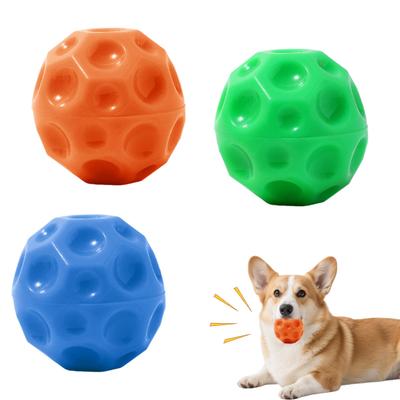 Hund Quietschball Spielzeug Bissfest Haustier Interaktives Kauspielzeug Kleine Mittlere Große Hunde Zahnen Reinigung Langeweile Anreicherung Spielzeug