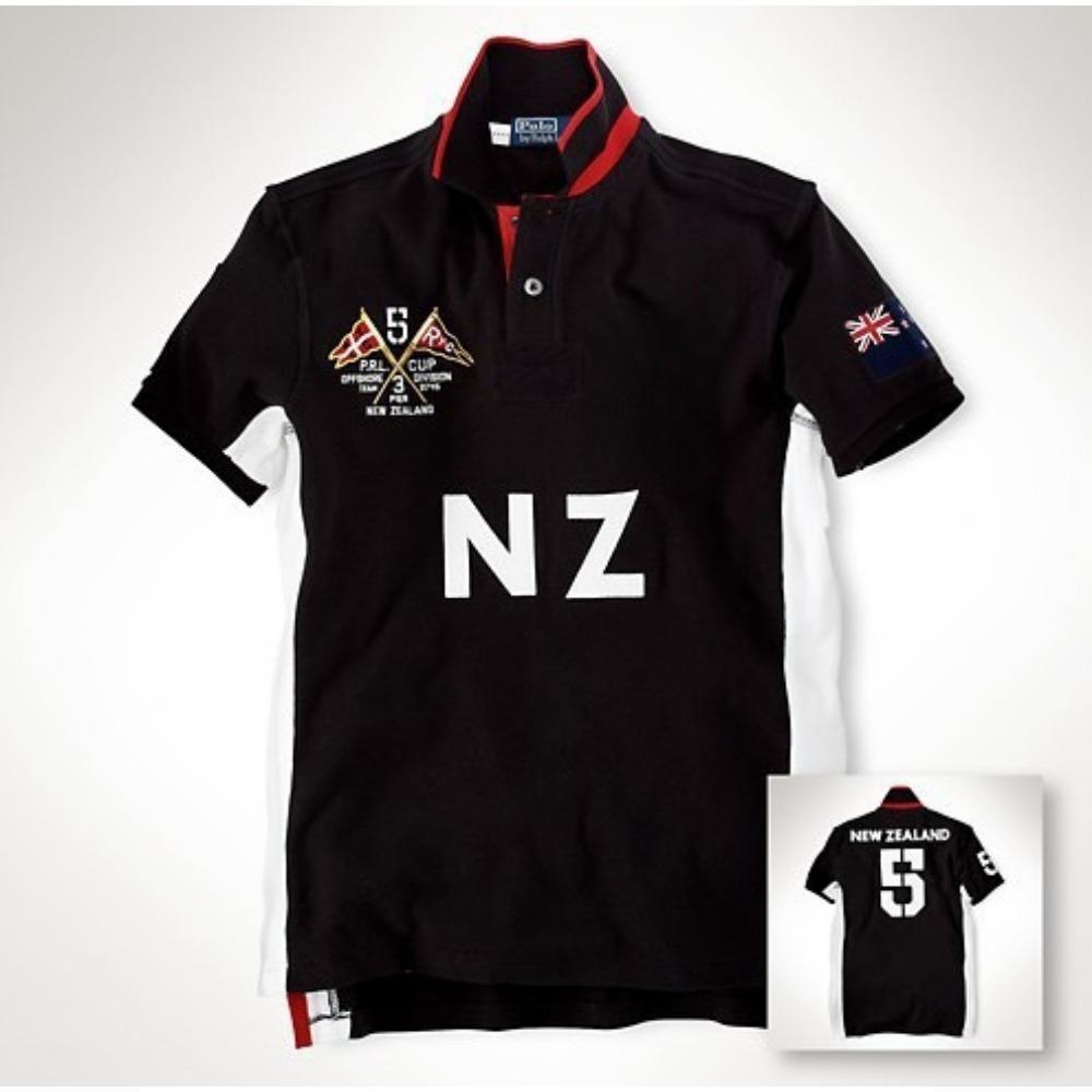 RogueWave Polo Shirt Classic Cotton Embroidery Short Sleeve Sports Collar T-shirt