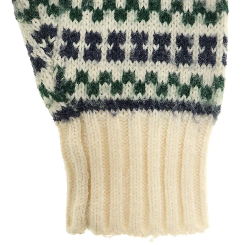 ARROW SPORT 80er 90er Altes Fair Isle Muster Langarmpullover M Strick Herren Gebraucht