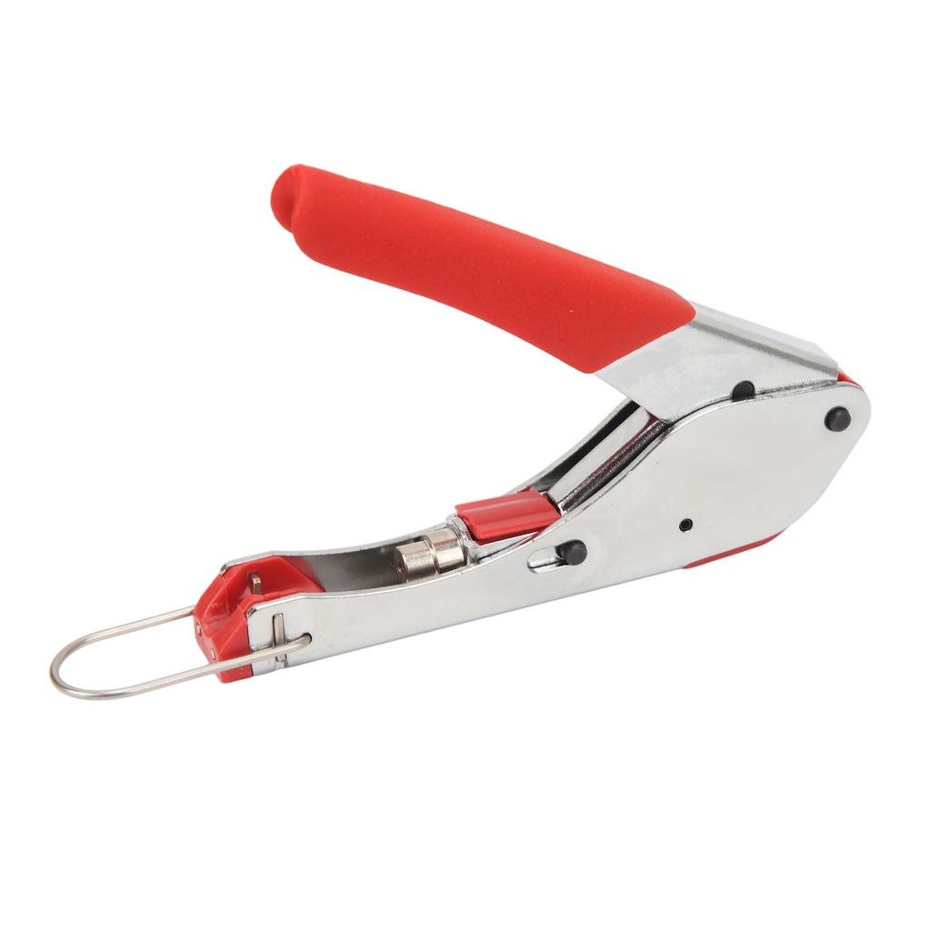 Coax Cable Crimper Tool Kit Coaxial Compression Set with 1 Stripper 10 Set F Type RG6 Connectors