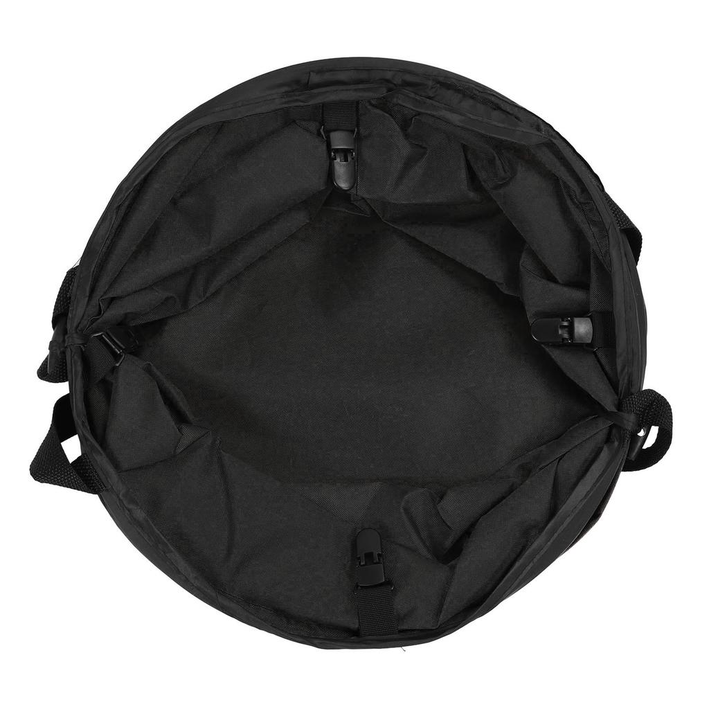 37L Medium Size Camping Trash Can Folding Storage Bin Portable Trash Can for Picnic Camping Outdoor Garden