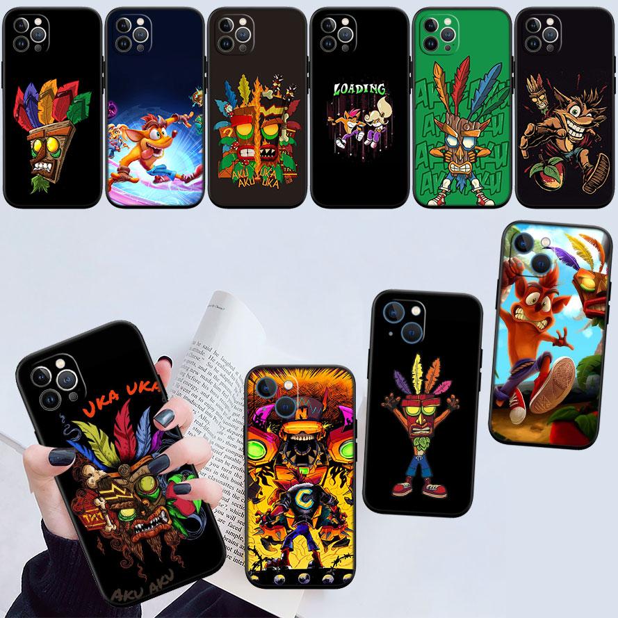 IK18 C-Crash B-Bandicoot New High-End Shell Phone Case for OPPO A3 Pro A72 A74 A76 A77 A77S A78 A79 A94 A95 A18 A40M A58