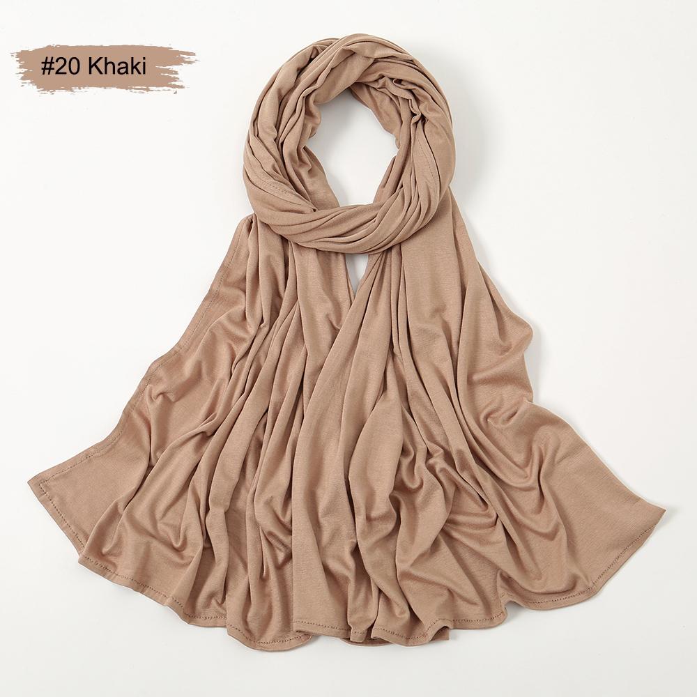 

Трикотажный модальный хиджаб шаль однотонный мусульманский хиджаб женский хлопковый головной платок эластичный исламский тюрбан гофрированные повязки на голову накидка