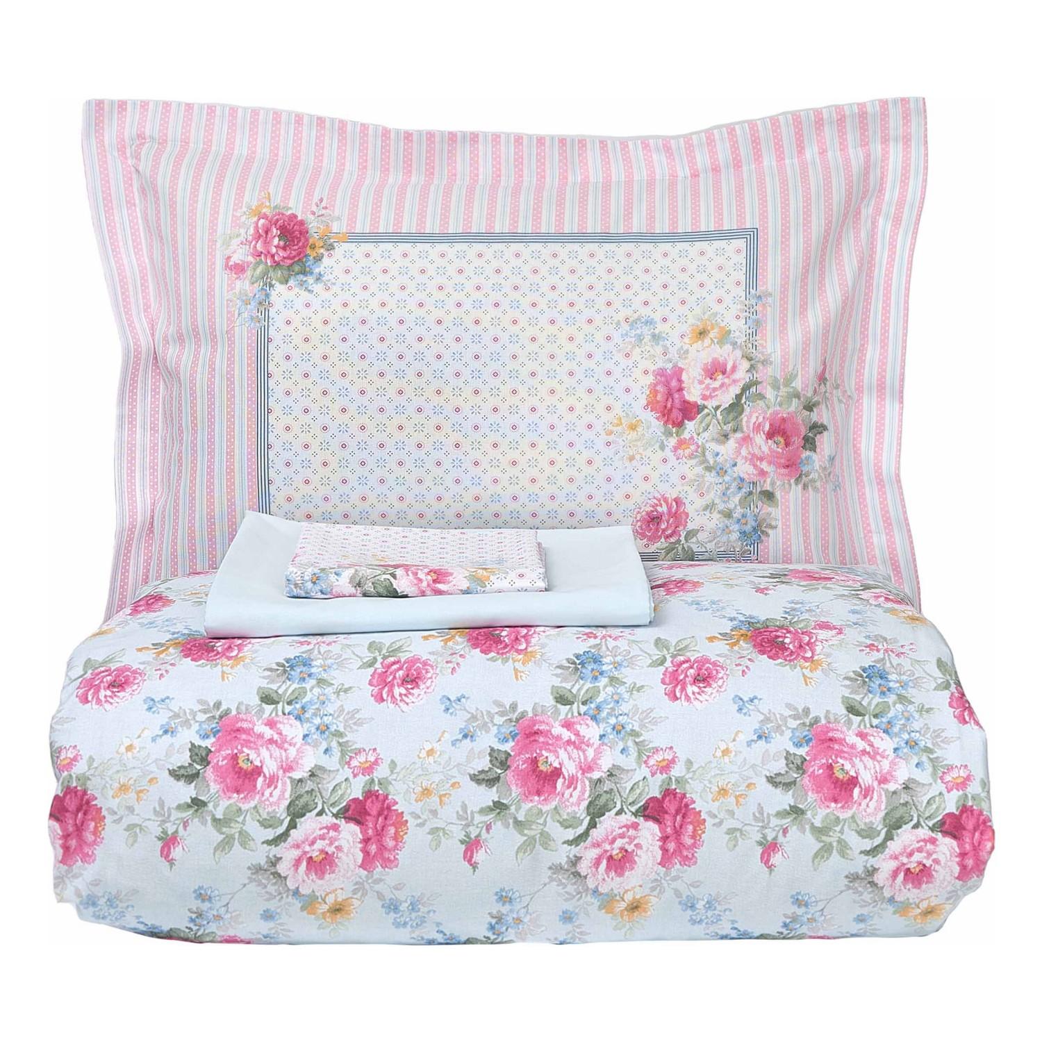 

Karaca Home Haley Blue 100% хлопок двойной натуральный хлопок пододеяльник набор