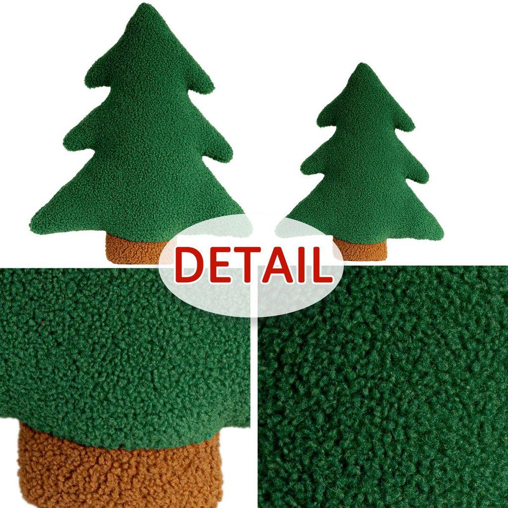 Christmas Plushie Plush Pillow Stuffed Cabin House Xmas Tree Party Decor Doll