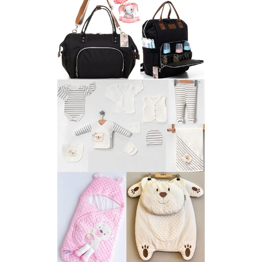 Organic Baby 8 Piece Hospital Release Unisex Coffee With Milk