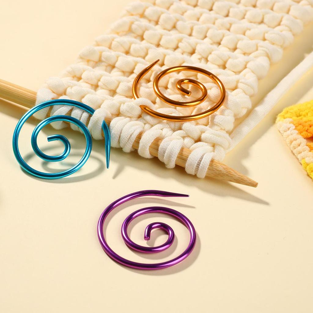 Handmade Braided Spiral Needle Knitting & Crochet Set - Multifunctional & Portable DIY Accessories