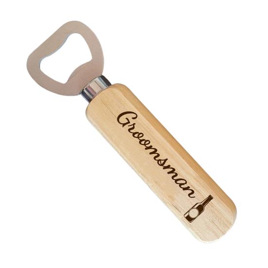 Bottle Openers with Wooden Handle Bartender Bottle Opener Engraved Beer Bottle Opener for Guests Wedding Birthday Party