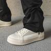 2025 New Niche High Street Tide Brand Flat for Men's Shoes Trendy Sports Leather Surface Versatile Casual Board Shoes Men