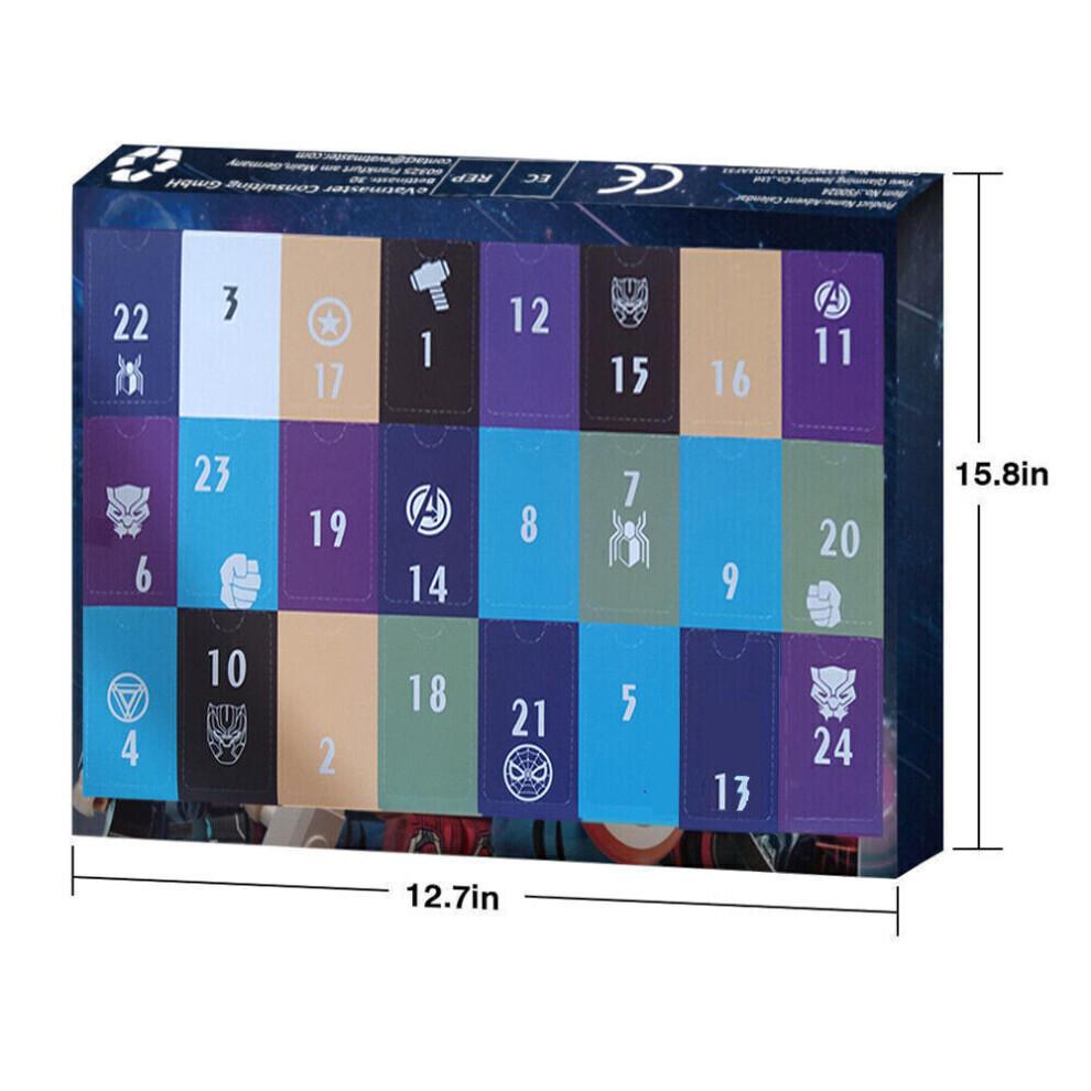 Halloween Weihnachten Adventskalender Feiertag 24-teiliges Geschenk-Spielset Weihnachten