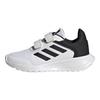 adidas Tensaurs Zapatillas de Running Cómodas Versátiles Duraderas de Caña Baja Zapatillas para Niños Blanco Negro IF0354