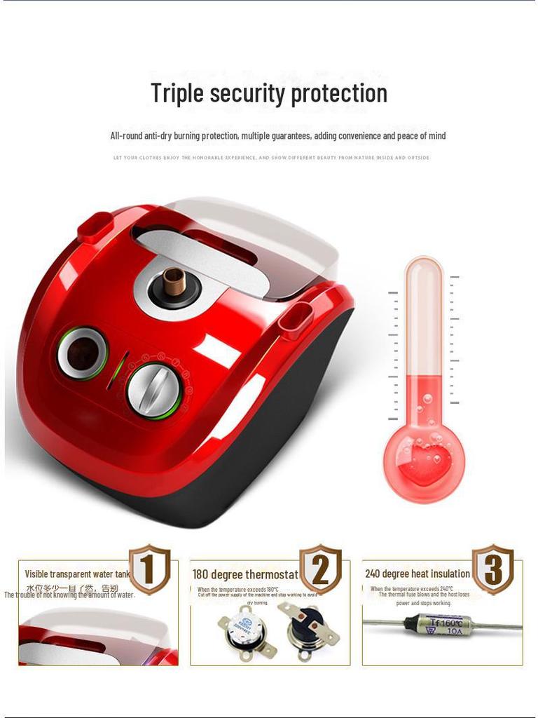 Chigo Handheld Vertical Steam Iron for Clothes