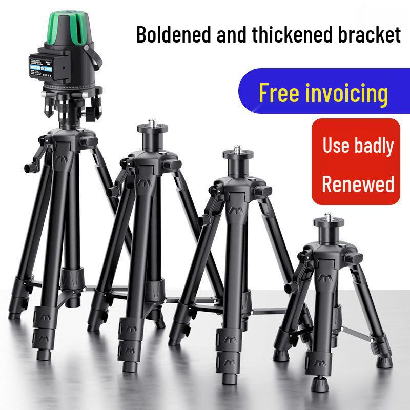 Universal Retractable Tripod with Thickened Support for Infrared Laser Leveling Instrument