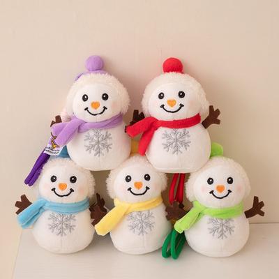 Niedlicher Kleiner Schneemann Anhänger Plüschtier Puppe Schneemann Puppe Mädchen Tasche Schlüsselanhänger Anhänger Puppe