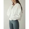 Girl Sports Hoodie With Fleece Lining For Casual Streetwear Comfort