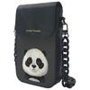 Nimmy Torebka Na Telefon Czarny/Black    Big Eyed Pet 2.0 Panda