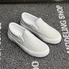 Chaussures Slip-On en toile unisexes 2026: Chaussures plates d'été décontractées style coréen pour étudiants et couples.