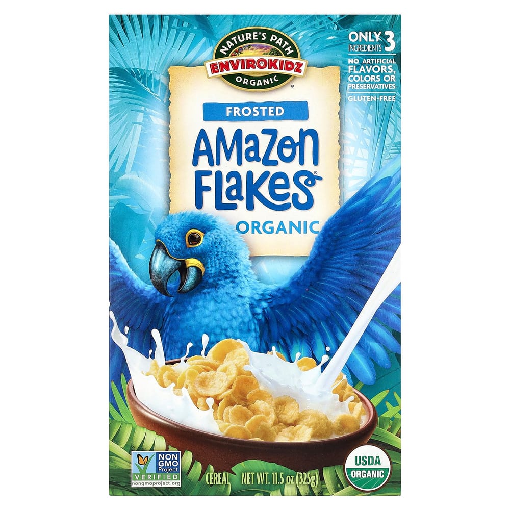 Nature s Path Amazon Flakes Cereal Frosted 325g (11.5oz)