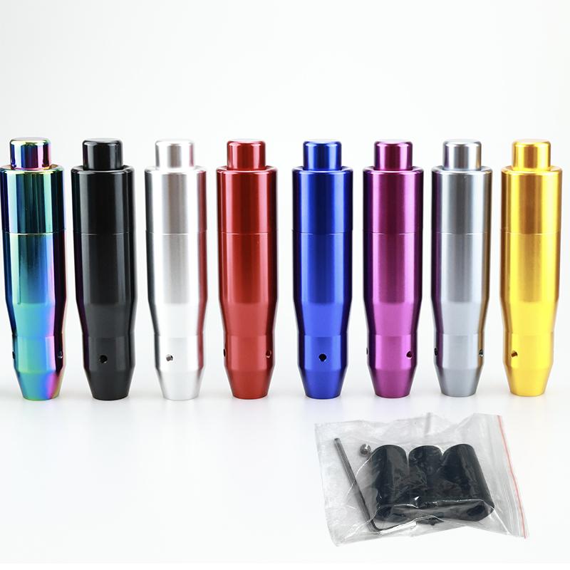 Car Shift Head Aluminium Alloy Car Button Shift Head Restricted Position Shift Knob Shift Button Shift Lever Car Shift Handle
