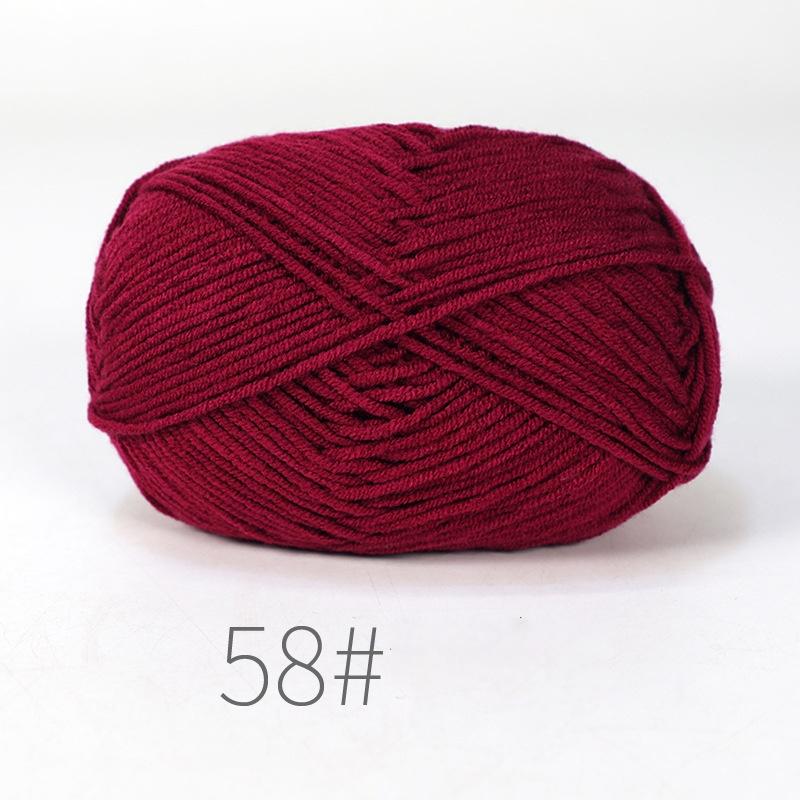 DIY Blended Fabric Soft Cotton Knitting Yarn Thick Fiber Velvet Yarns Hand Knitting Wool Crochet Yarn for Sweater