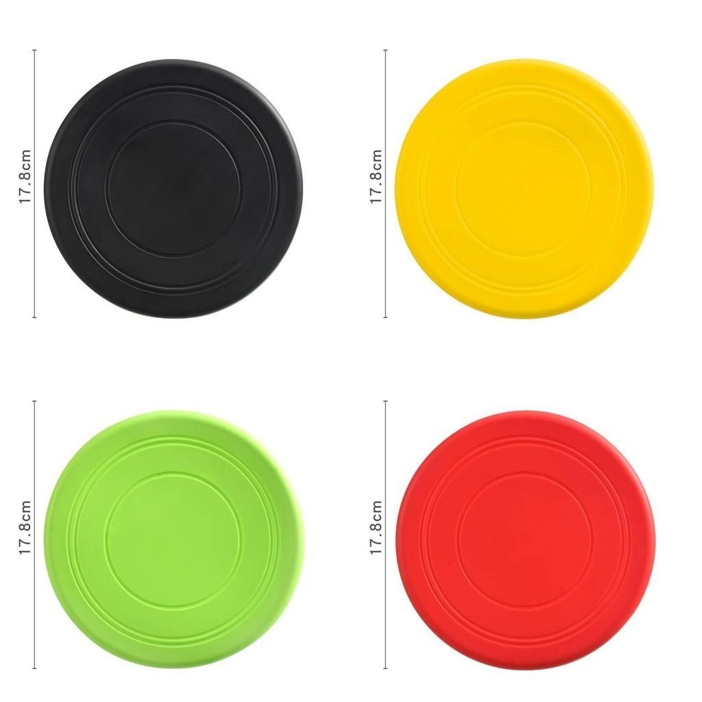 Meianju Pet Frisbee Durable Floating Soft Frisbee Dog Toy Interactive Pet Supplies