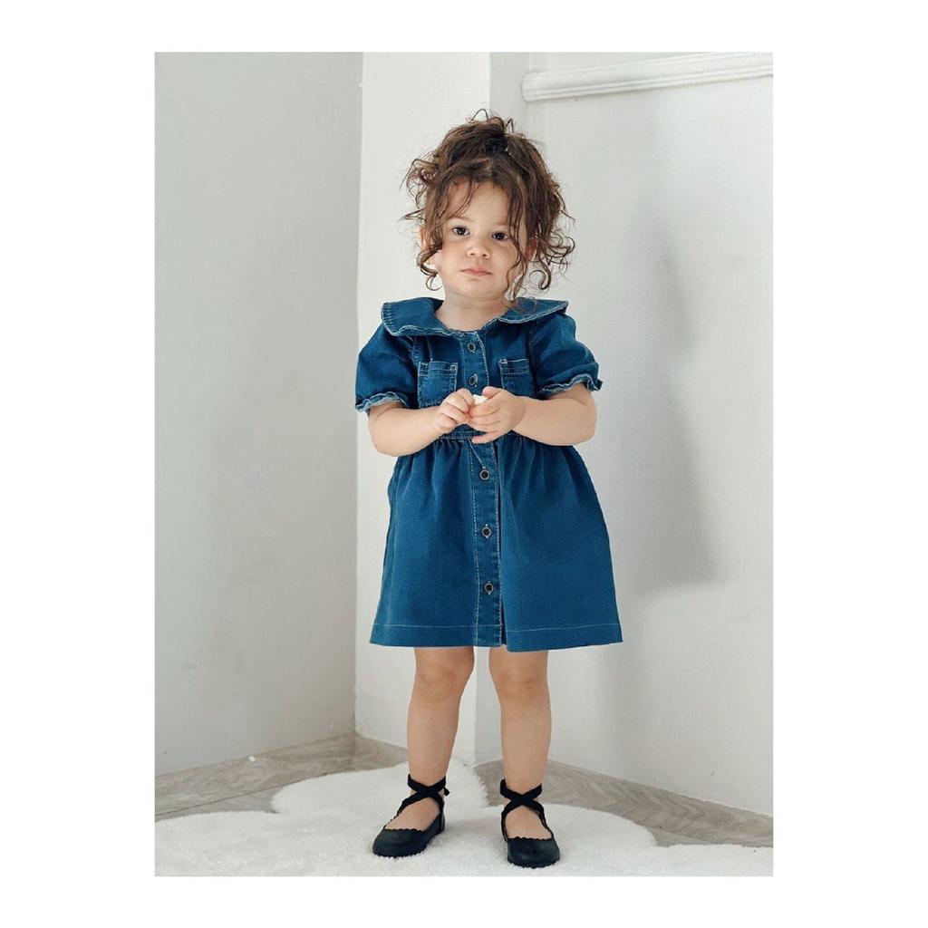 Cat Denim Dress