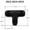 Modified Car Parts Oil Cold Joint Brake Three-way Quick Connection Oil Pipe AN3-AN12 Three-way Conversion Head Oil Cold