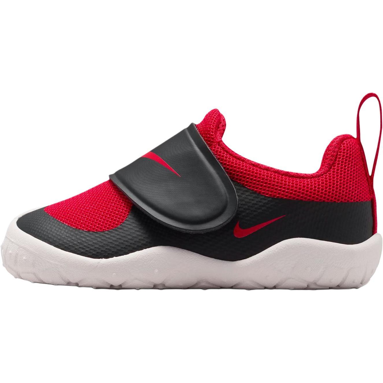 Nike Swoosh 1 Essential TD Black White University Red Baby Sneakers Summit-White HV5043-002 18.5