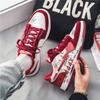 Fashion 2024 Spring Summer Trendy Red Men Casual Sneakers Lace-up Men's Designer Shoes Lightweight Male Flat Shoes Zapatillas Hombre