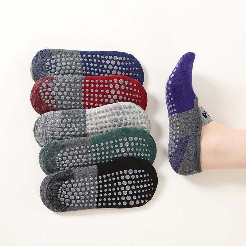 Women's Spring and Summer Yoga Pilates Dance Sports Non Slip Anti Fall Ballet Style Binding Socks