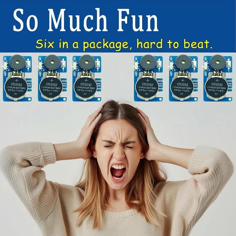 Hidden Beeping Prank Stuff Kit - 3PCS Cricket Noise Maker for Office Home Long-Lasting Funny Gag Gifts for Adults  Party Favors