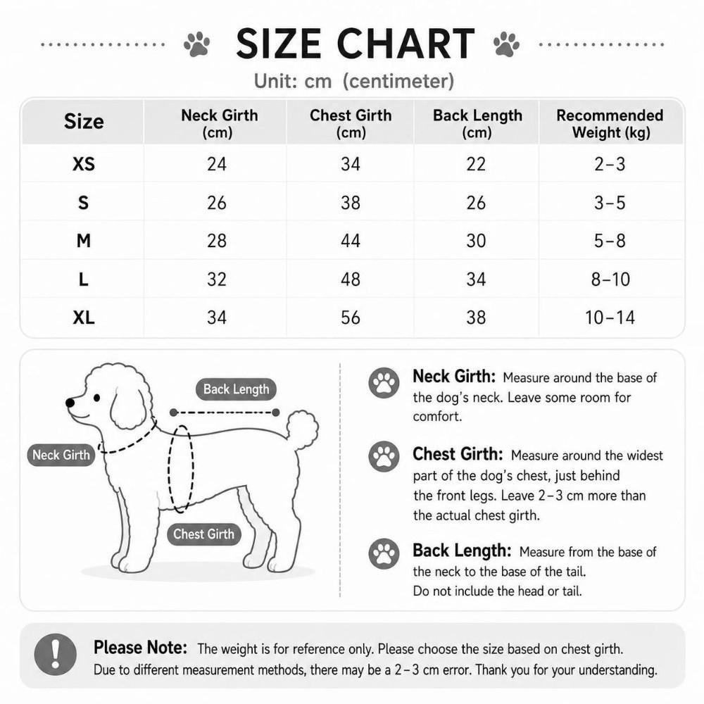 Cotton Padded Pet Vest Lightweight Pet Jacke Durable Dog Coat  Daily